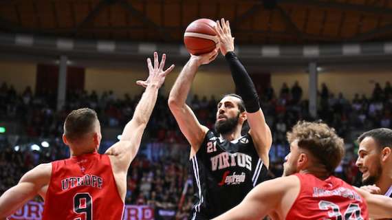 Trieste vs Virtus Bologna, il tabellino finale: Brown 18, non bastano 25 di Shengelia