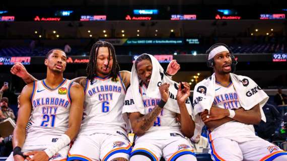 NBA - I Grizziles si piegano alla potenza dei Thunder