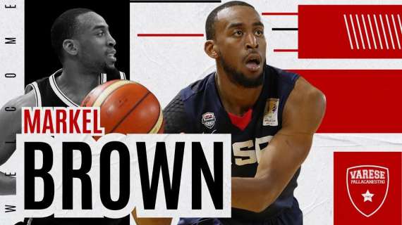 LBA | Markel Brown is a new player of Pallacanestro Varese