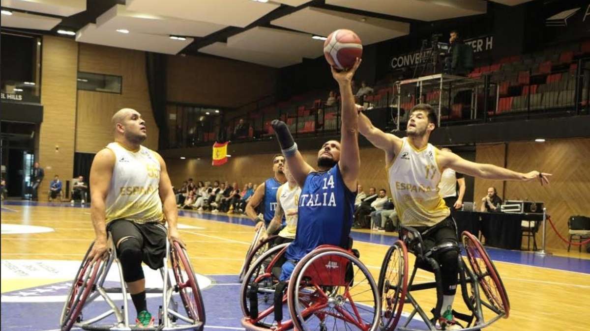 Basket in carrozzina, Europei: l'Italia cede in semifinale contro la Spagna