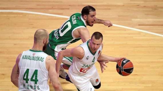 EuroLeague - Lo Zalgiris alimenta il sogno vincendo a Kazan