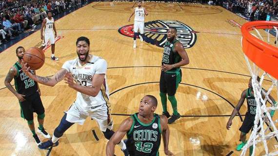 NBA - Prova di forza dei Pelicans contro i Celtics