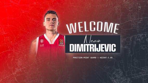 UFFICIALE LBA - Olimpia Milano, altro annuncio: ecco Nenad Dimitrijevic