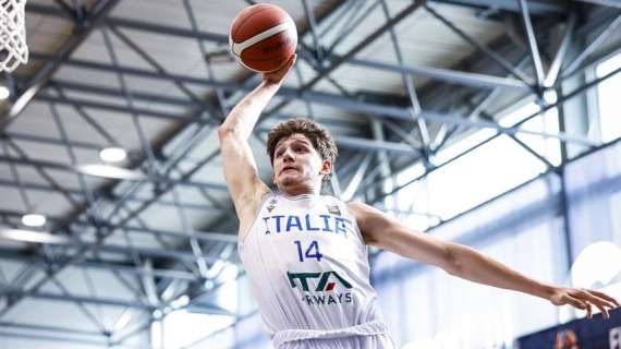 L'Italbasket Under 20 batte la Macedonia del Nord alla caccia del nono posto
