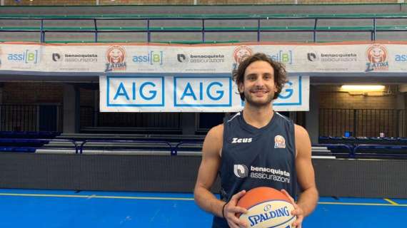 UFFICIALE A2 - Latina Basket, firmato Gabriele Spizzichini