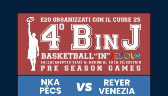 Memorial Silvestrin: Reyer Venezia femminile vs NKA Péks