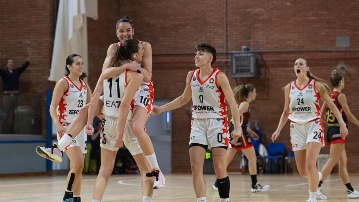 A2 F - Repower Sanga: Pala Giordani in festa, grande vittoria contro San Giovanni