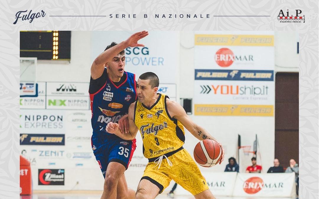 Serie B - Terzo quarto fatale alla Novipiù in casa della Fulgor Fidenza