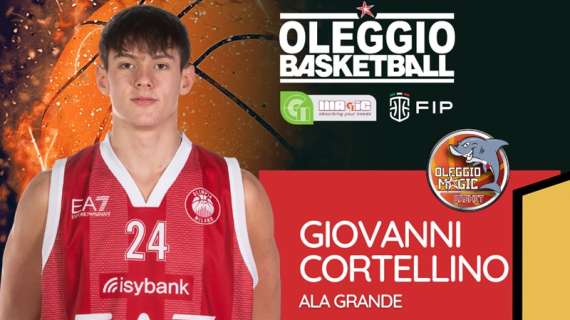 Serie B - Giovanni Cortellino completa il roster dell'Oleggio Magic