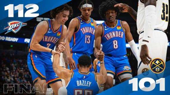 NBA Preseason - Thunder a Denver: Jamal Murray e Josh Giddey in buona forma