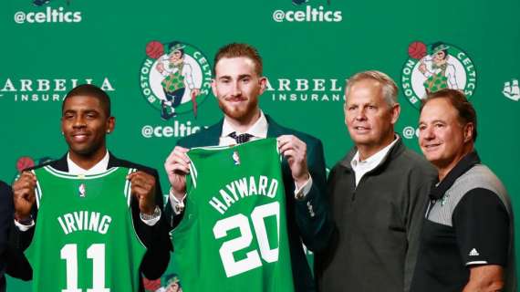NBA - Irving e Hayward già al 100% per tornare con i Celtics