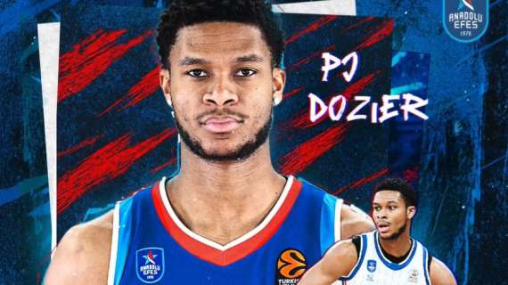 UFFICIALE EL - L'Anadolu Efes blinda PJ Dozier: nuovo biennale