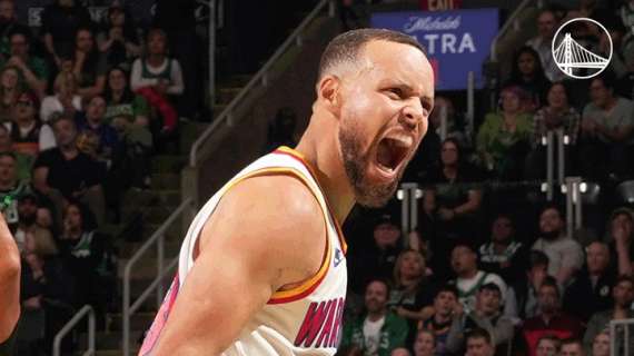 NBA - Step Curry e i Warriors si fanno ricordare al TD Garden dei Celtics