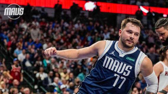 NBA - Luka Doncic prosegue la folle corsa record a suon di triple doppie
