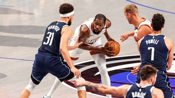 NBA - I Suns preoccupati: infortunio al polpaccio per Kevin Durant