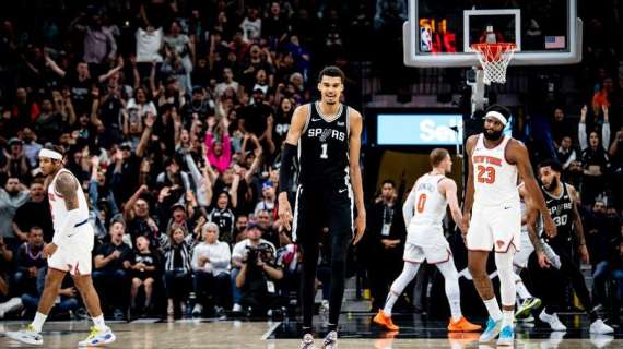 NBA - Gli Spurs vincono all'OT il tiro a segno tra Wemby e Brunson