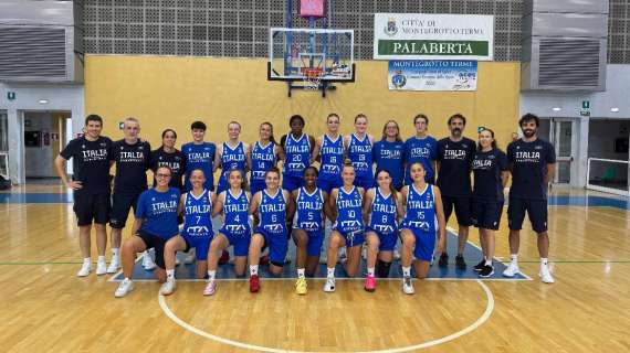 Italia U20 F - Raduno di Gubbio in preparazione all'Europeo di Matosinhos