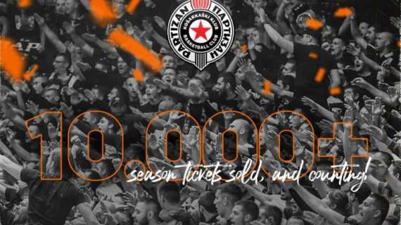 EuroLeague | Il Partizan Belgrado cerca il record: già 10.000 gli abbonati