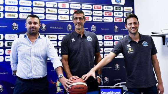 LBA - Gigi Brotto si è presentato alla stampa: “Alla Vanoli con la stessa carica di un tempo”