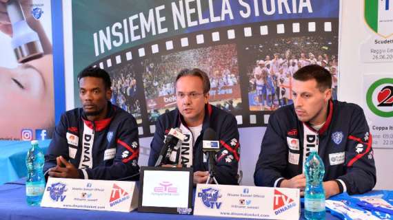Lega A - Le prime parole in maglia Dinamo di Darko Planinic e Dyshawn Pierre
