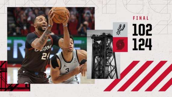 NBA - Portland Blazers: vittoria playoff compiuta contro San Antonio
