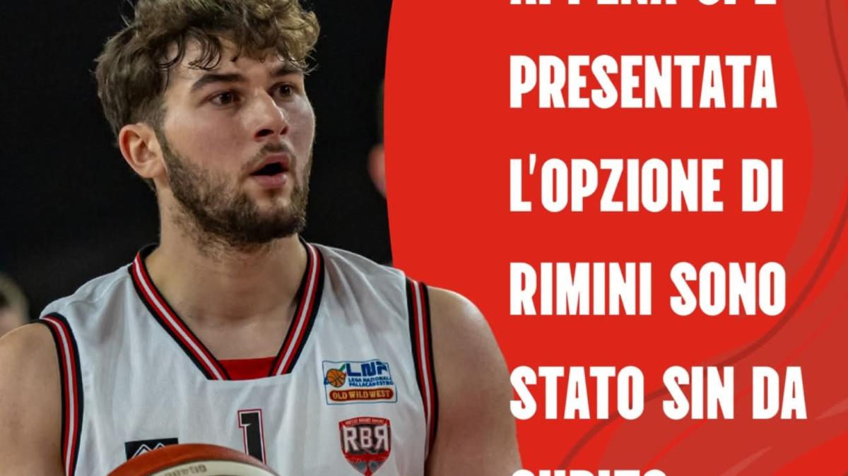 Saccoccia si racconta: la scelta di Rimini, la crescita nel gruppo e l'emozione della Coppa Italia