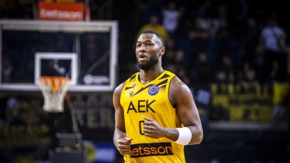 BCL - AEK, Raiquan Gray in dubbio per la partita contro la Bertram Derthona