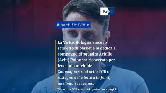 #inAchiStatVirtus, la Tgr Rai al fianco di Achille Polonara