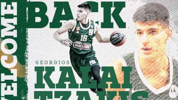 UFFICIALE EL - Georgios Kalaitzakis raggiunge il fratello al Panathinaikos
