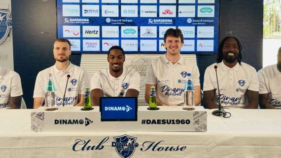 Presentata la nuova Dinamo Sassari, le parole dei protagonisti