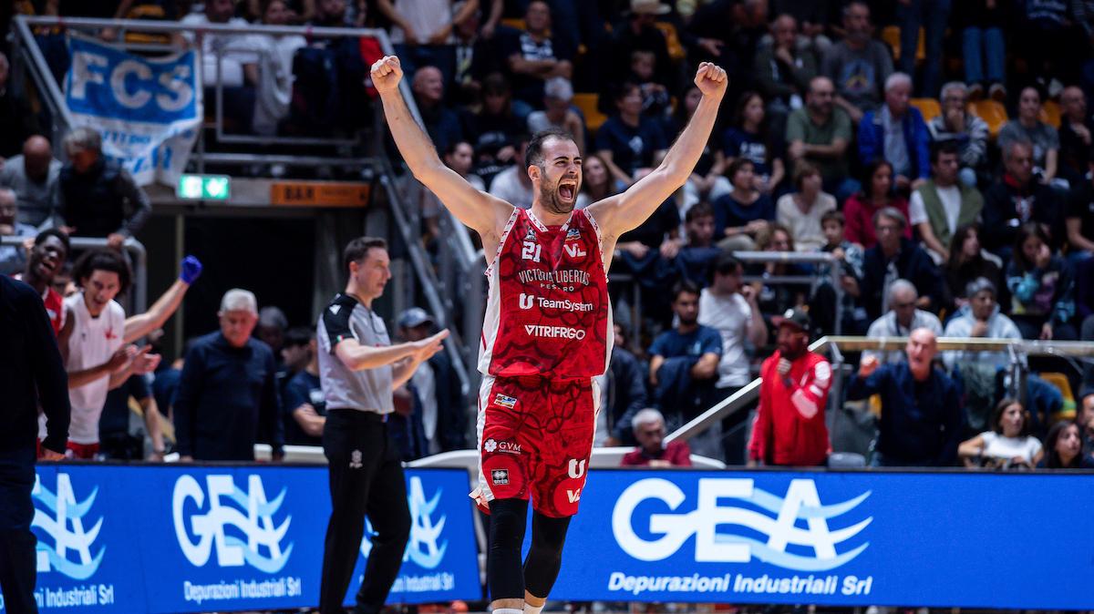 Pesaro espugna il PalaDozza, Leka: «Per almeno 30 minuti siamo stati quasi perfett»