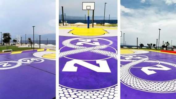 Campo di Basket dedicato a Kobe e Gianna Bryant a Reggio Calabria