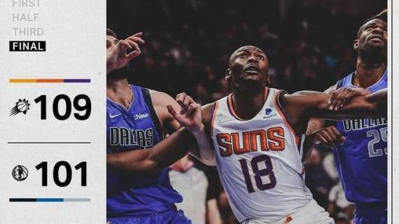NBA - I Phoenix Suns bruciano i Mavericks all'ultimo quarto