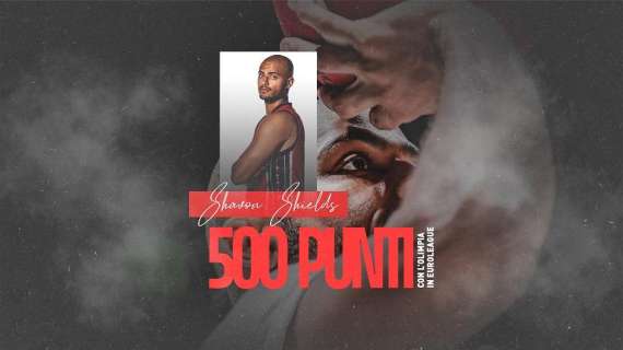 EuroLeague - Shavon Shields supera i 500 punti in maglia Olimpia Milano