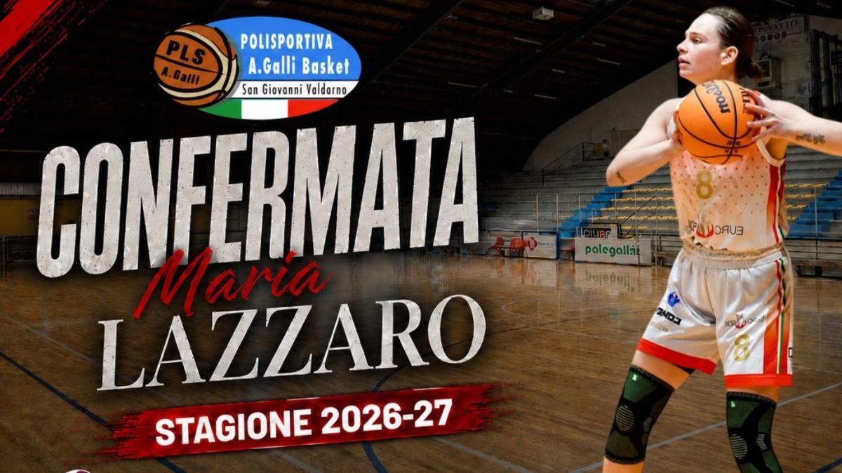 A2 F - La Polisportiva Galli conferma la capitana Maria Lazzaro