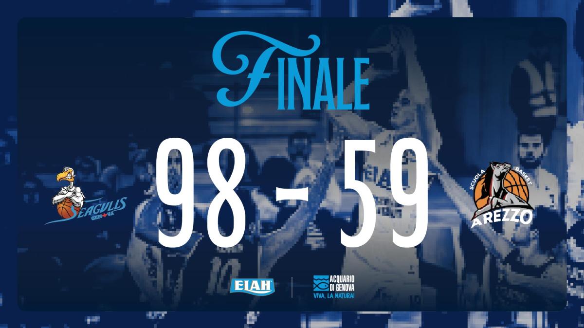 Serie B - Elah Acquario di Genova a forza ridotta ad Arezzo