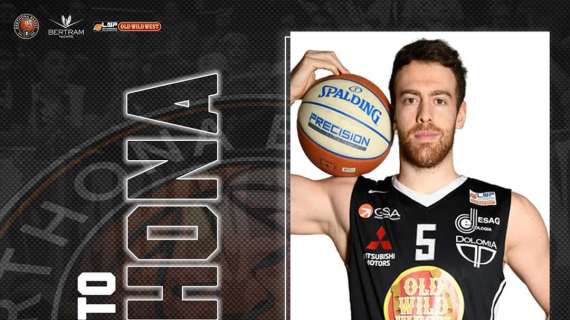 UFFICIALE A2 - Giulio Gazzotti nuovo giocatore di Derthona Basket