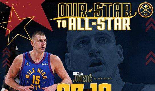 NBA - Nuggets, Jokic "So bene che prima di me il 15 è stato di un gran giocatore"