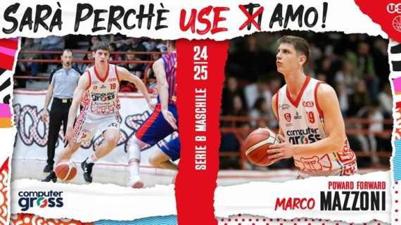 Serie B - Usebasket, un'altra conferma empolese: Marco Mazzoni