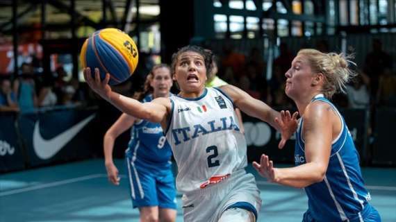 FIBA 3x3 - Women's Series, Bucarest. Azzurre eliminate in semifinale dalla Russia