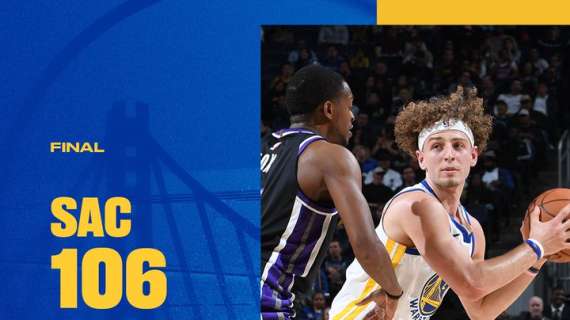 NBA - Golden State vince ancora contro Sacramento di misura