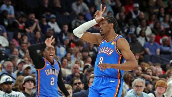 NBA - Di forza, i Thunder smantellano i Grizzlies al FedEx Forum