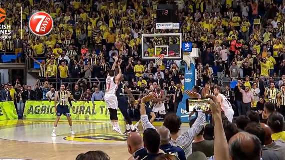 EuroLeague - Sloukas! Tripla allo scadere, l'Olympiacos batte il Fenerbahce