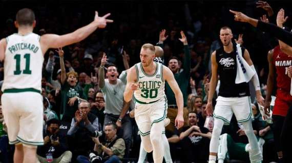 NBA - Celtics: Sam Hauser, il jolly più efficace della stagione 2023-24