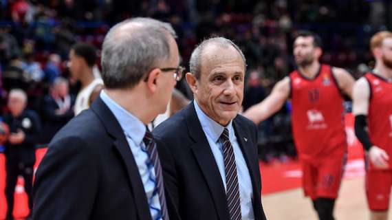 Olimpia, Ettore Messina: «Se pensiamo di dover sempre vincere o andare alle F4, sbagliamo»