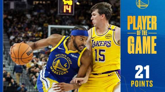 NBA - Gli imbattuti Warriors danno una lezione ai Lakers