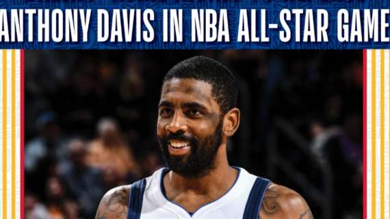 Anthony Davis infortunato, Kyrie Irving lo sostituisce all'All-Star Game 2025