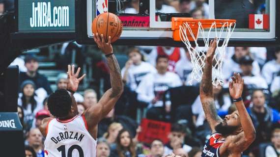 NBA - Serge Ibaka toglie la maledizione ai Raptors, superando dei buoni Wizards