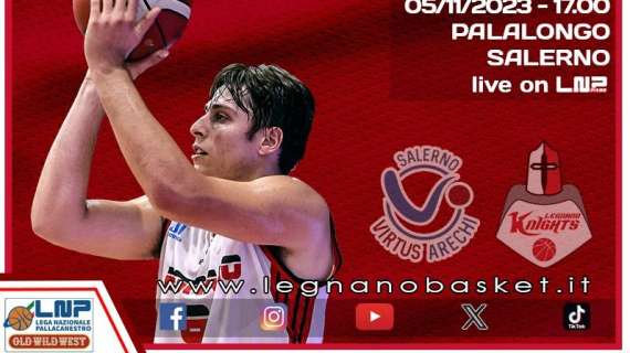 Serie B - Lunga trasferta per Legnano dalla Virtus Arechi Salerno