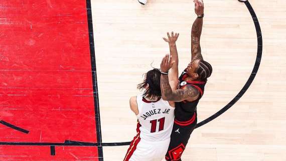 NBA - Il flash Caruso-DeRozan permette ai Bulls il KO sugli Heat